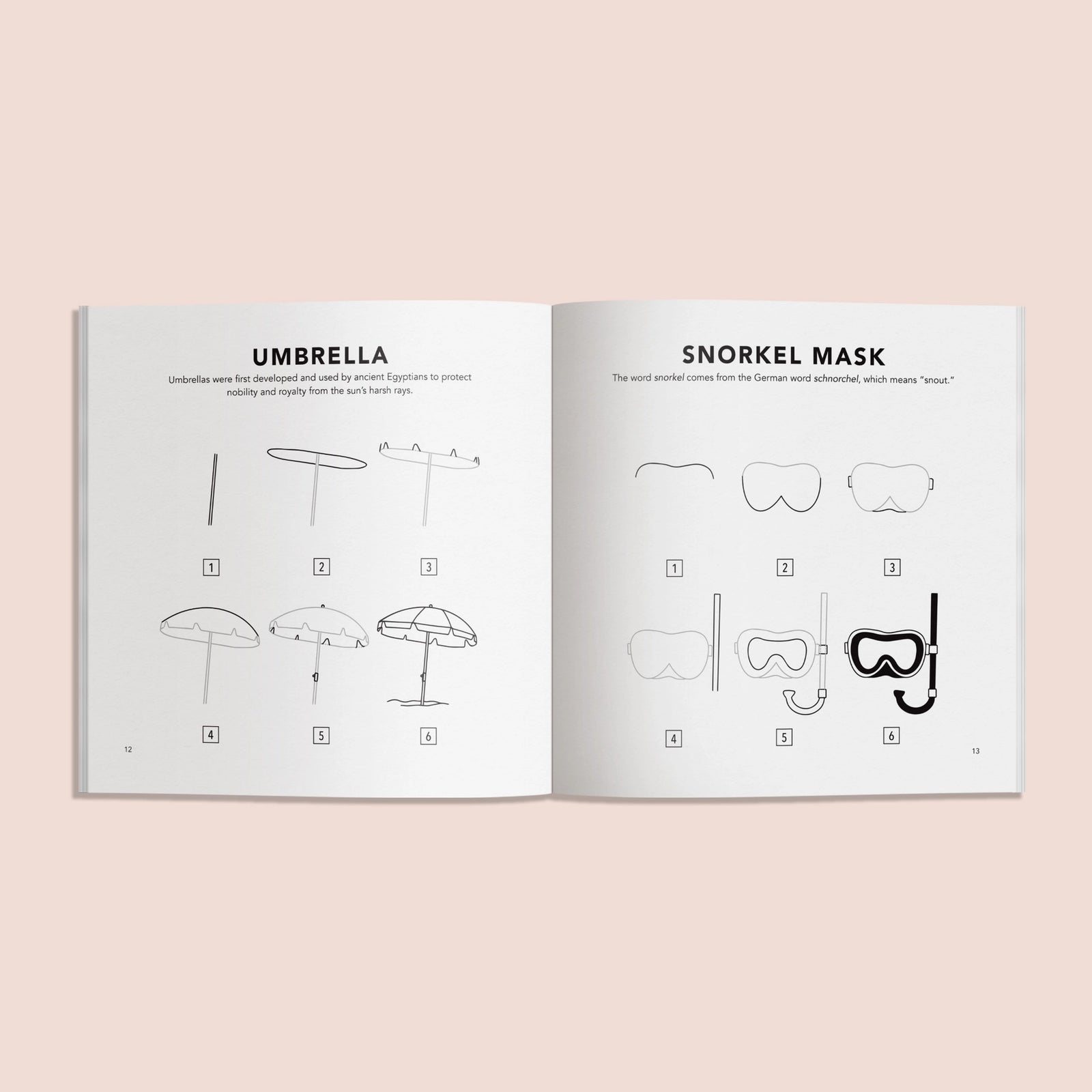 Paige Tate & Co How to Draw Summer Things Books for Kids