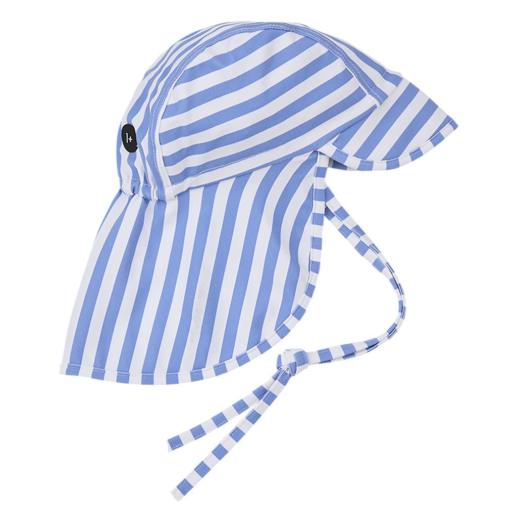 1+ In The Family Baby Eivissa Hat Ultramarine Blue Stripes
