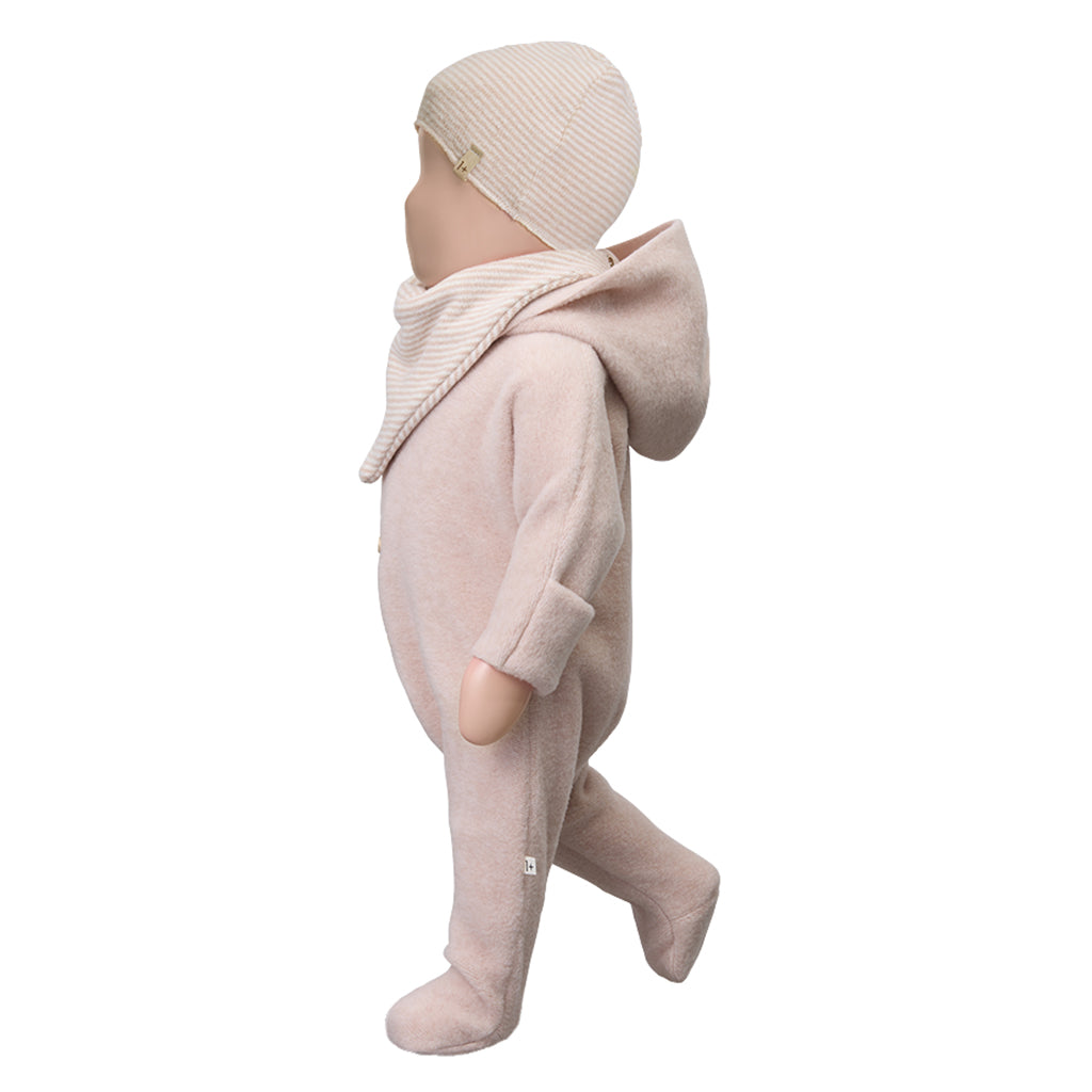 1+ In The Family Baby Honore Hat Light Pink Stripes