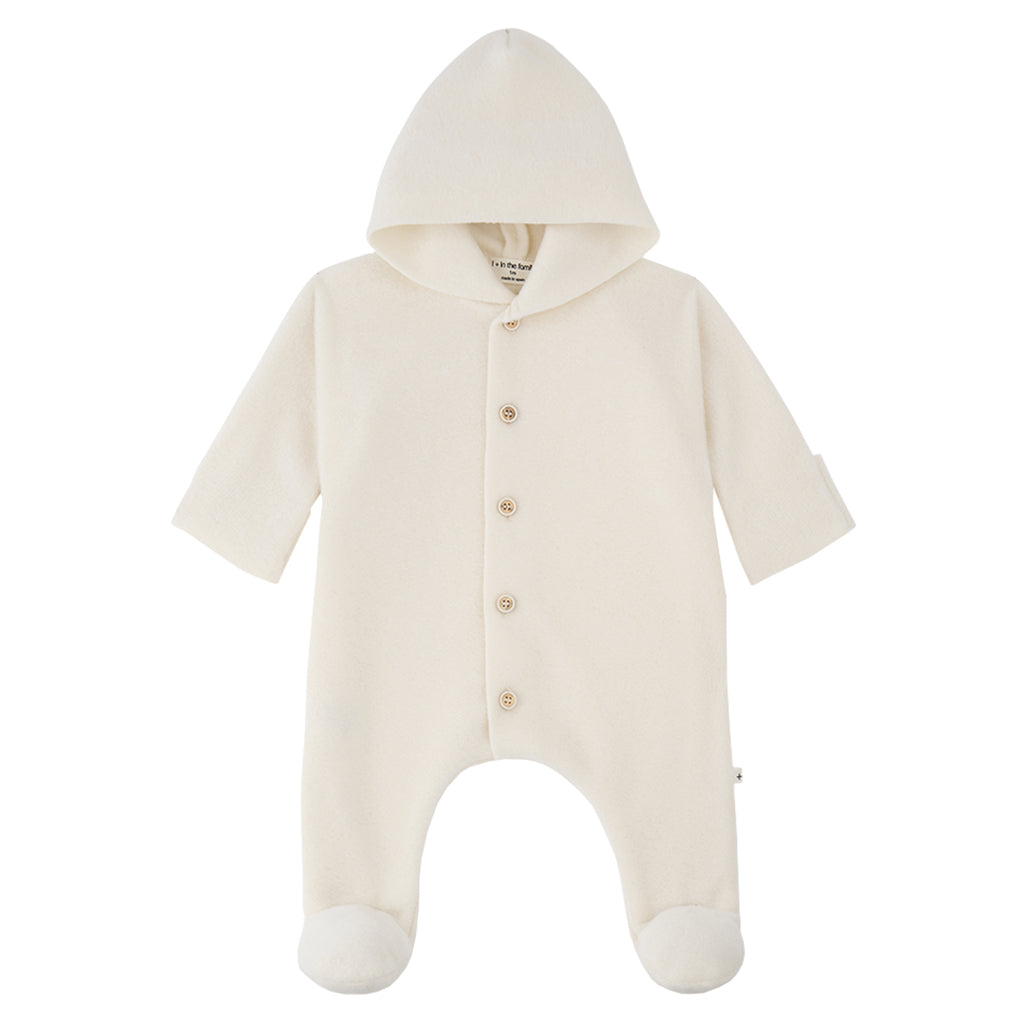 1+ In The Family Baby Biarritz Jumpsuit Ecru Cream