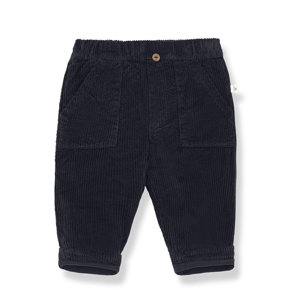 1+ In The Family Baby And Child Louis Pants Dark Navy Blue