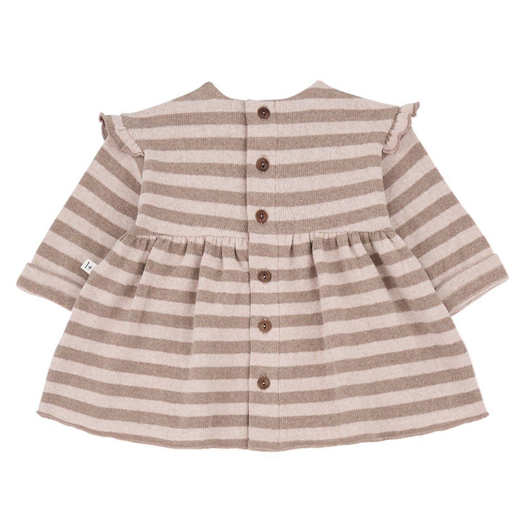 1+ In The Family Baby And Child Thea Dress Light Pink Stripes