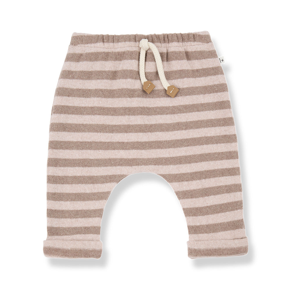 1+ In The Family Baby And Child Uriel Pants Light Pink Stripes