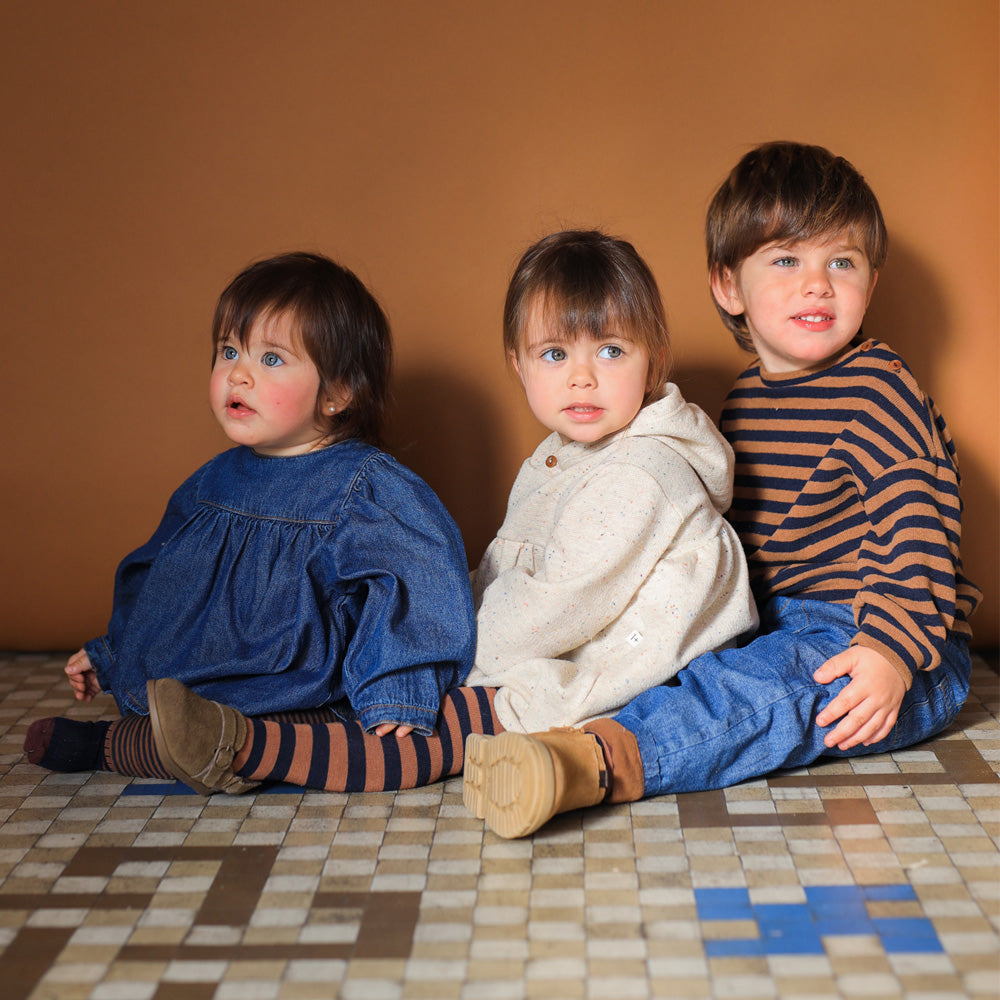 1+ In The Family Baby And Child William Pants Denim Blue