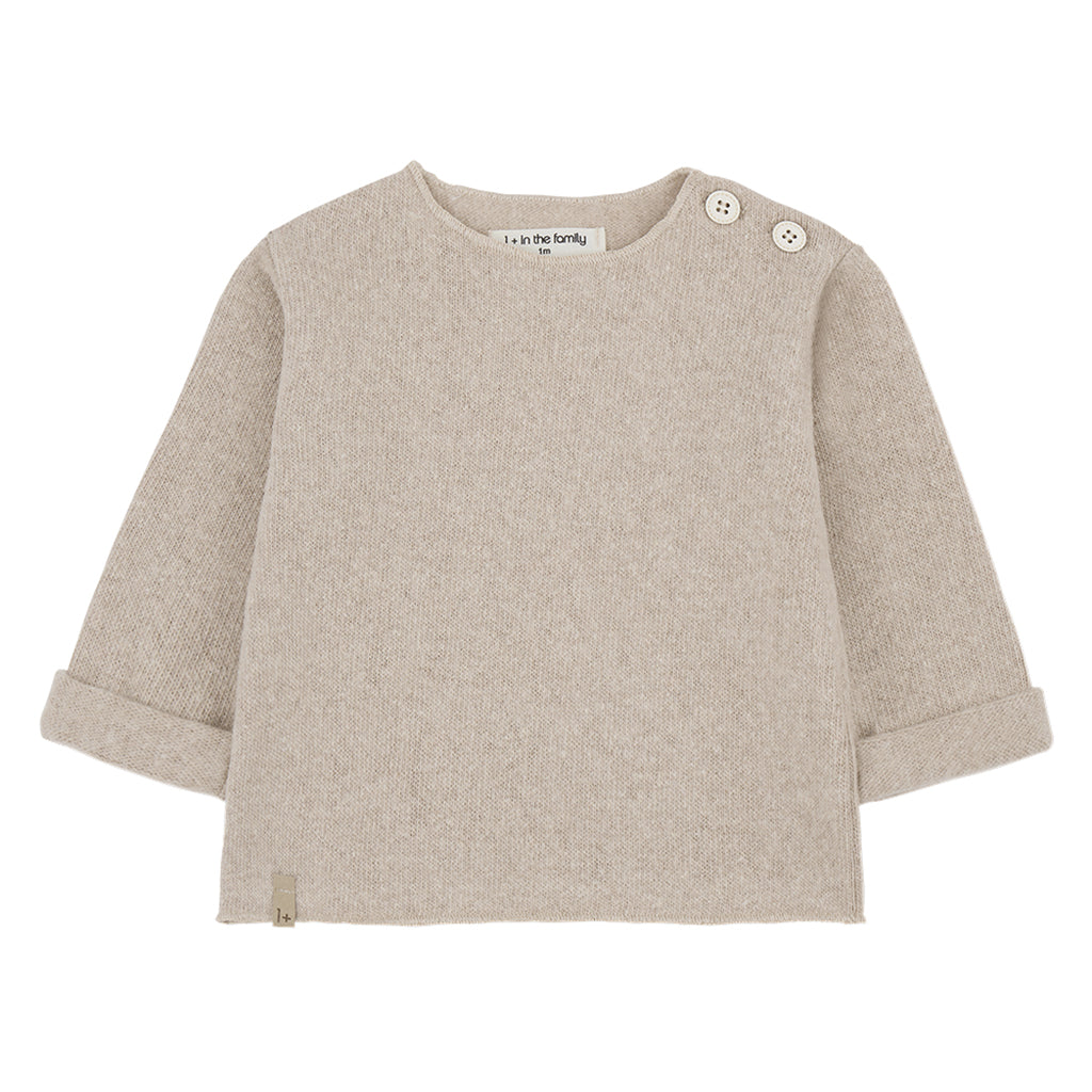 1+ In The Family Baby Chapin T-shirt Beige