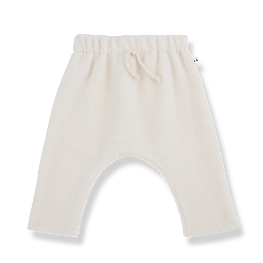 1+ In The Family Baby Salvi Pants Ecru Cream