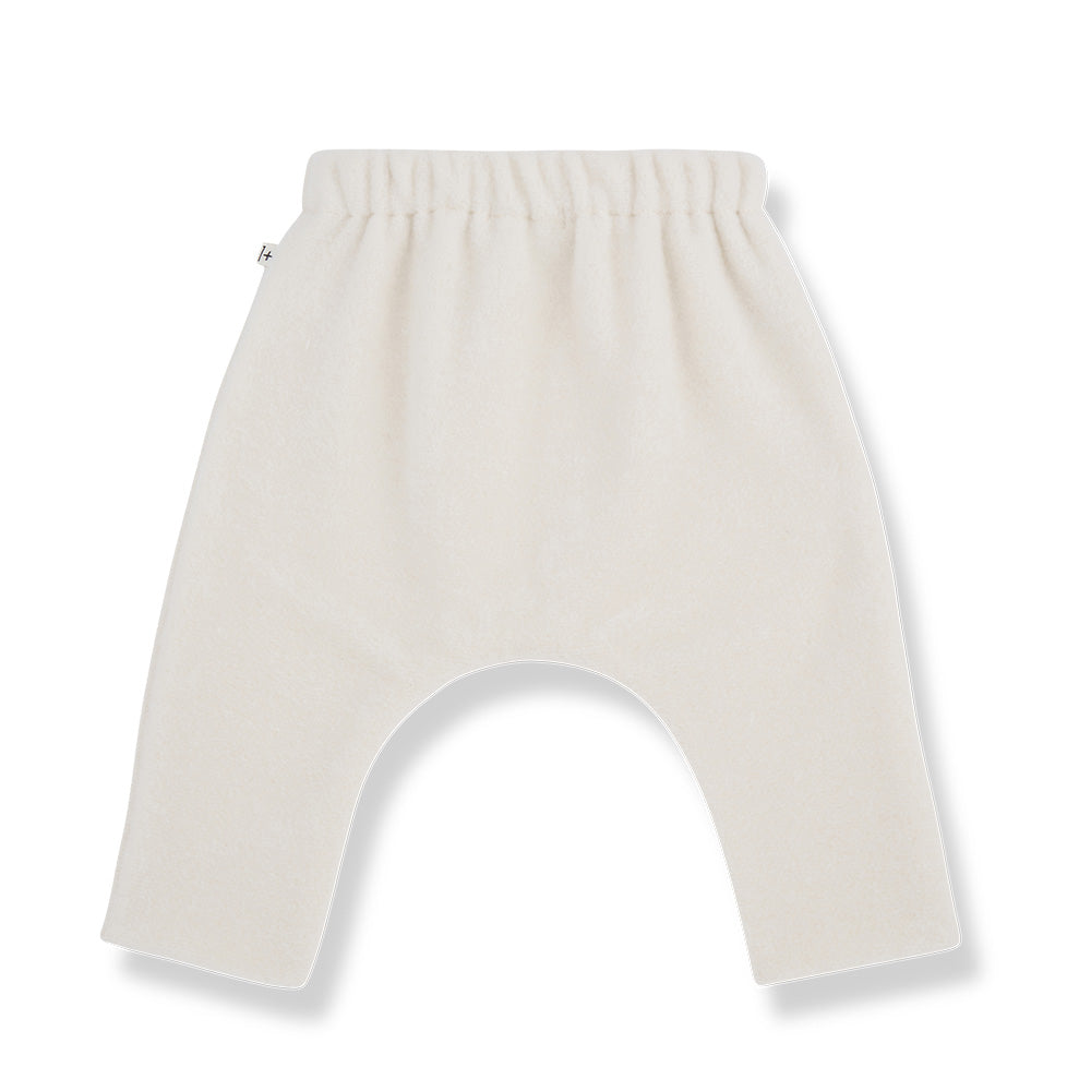1+ In The Family Baby Salvi Pants Ecru Cream