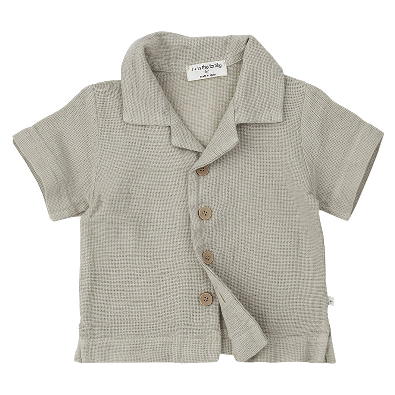 1+ In The Family Baby And Child David Shirt Beige