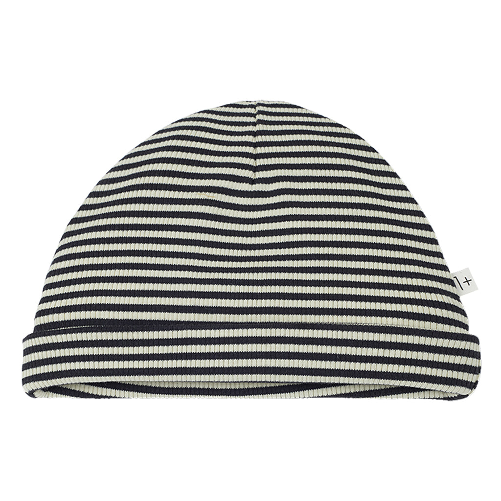 1+ In The Family Baby And Child Anthracite Black Stripes Rio Hat