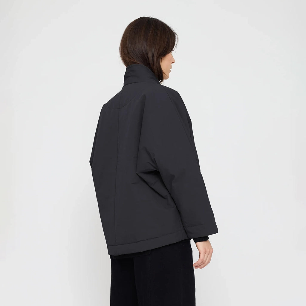 7115 By Szeki Unisex Reversible Padded Blazer Charcoal Grey And Tan
