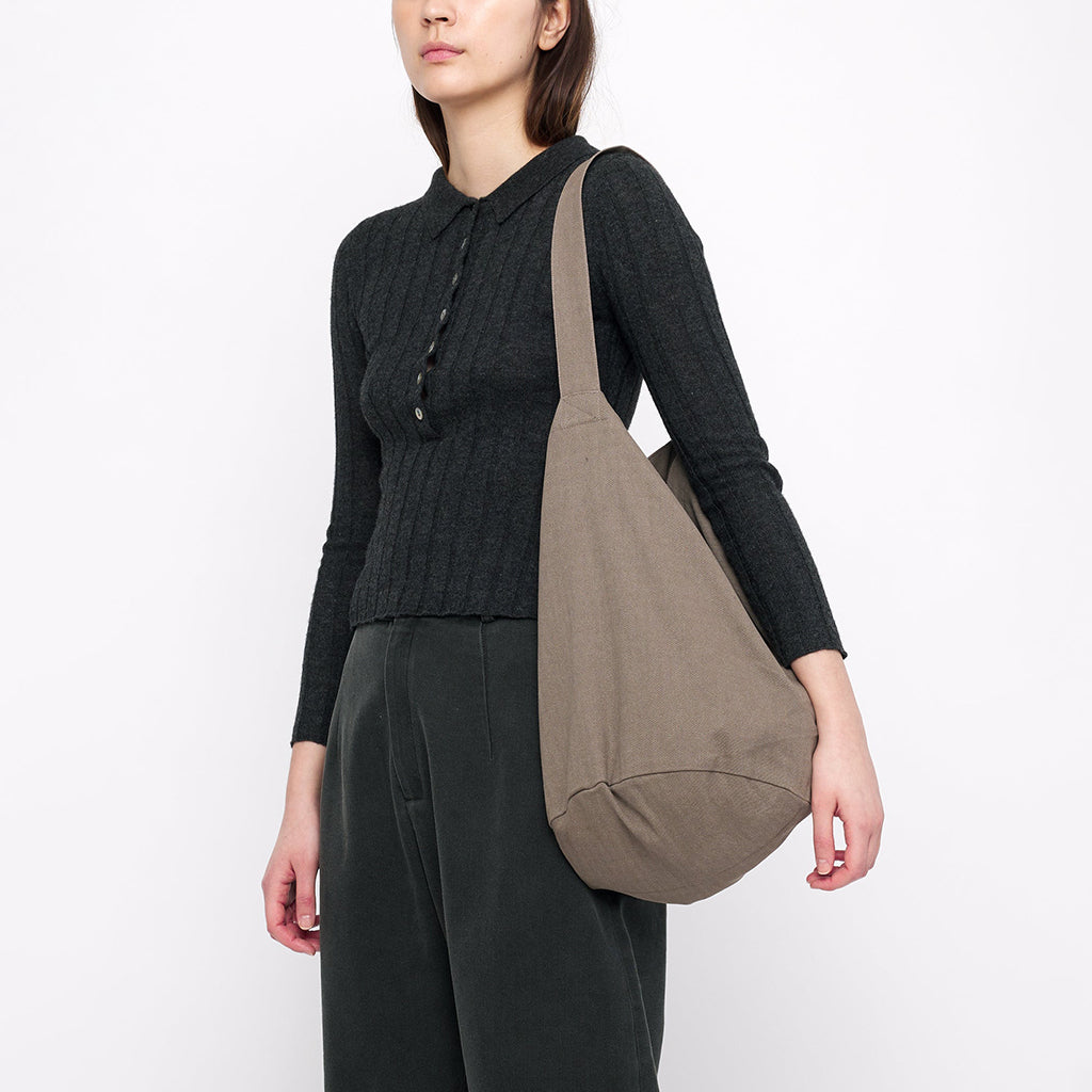 7115 By Szeki Signature Carry-All Commuter Bag Light Umber Brown