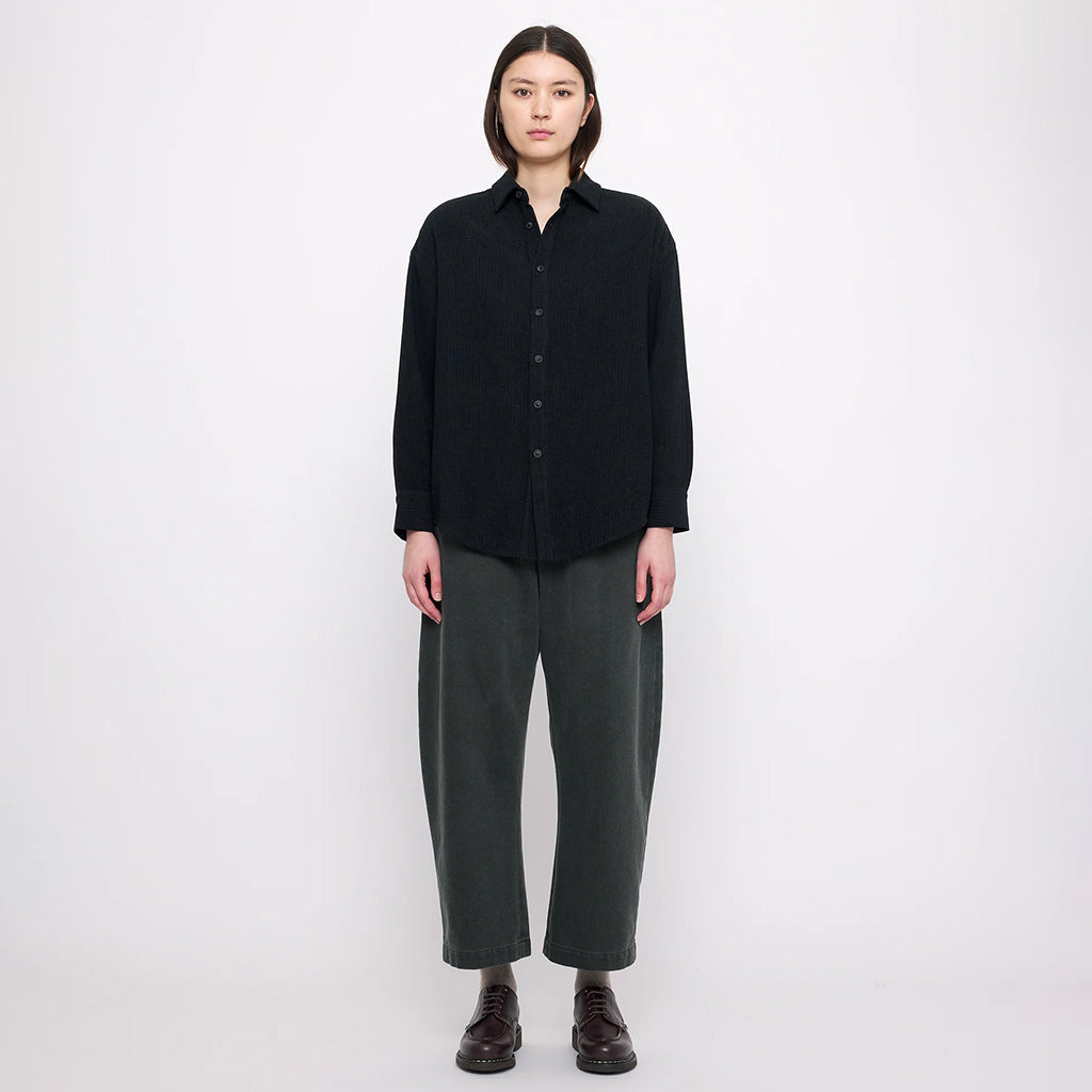 7115 By Szeki Unisex Signature Dolman Shirt Black