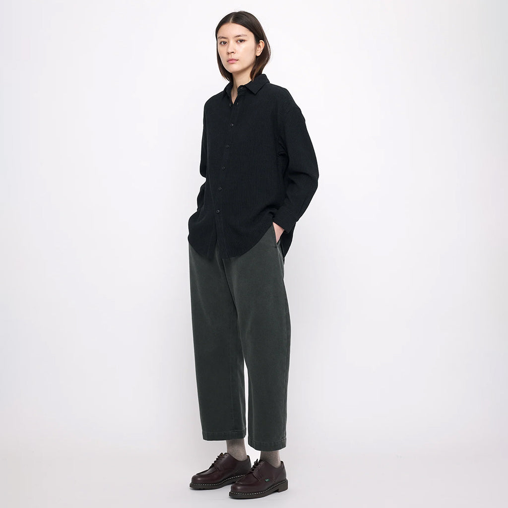 7115 By Szeki Unisex Signature Dolman Shirt Black