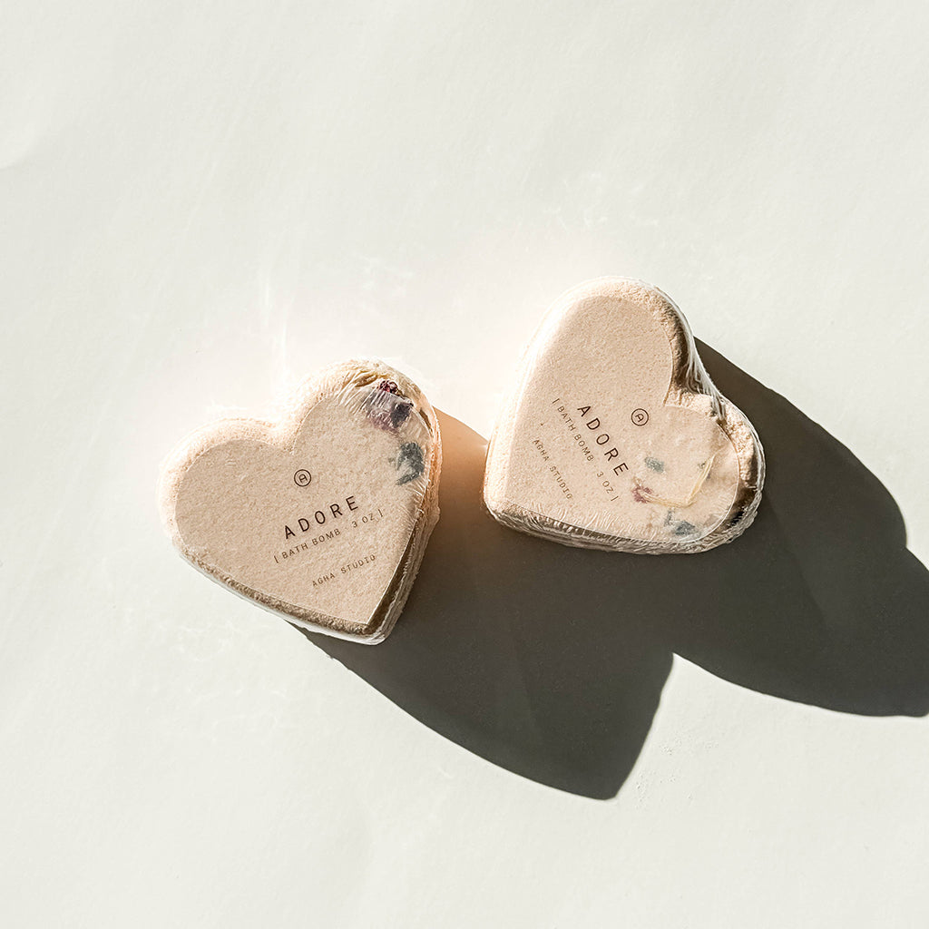 Agha Studio Adore Heart Bath Bomb