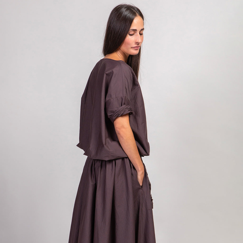 Album Di Famiglia Woman Dress TSL Thyme Grey