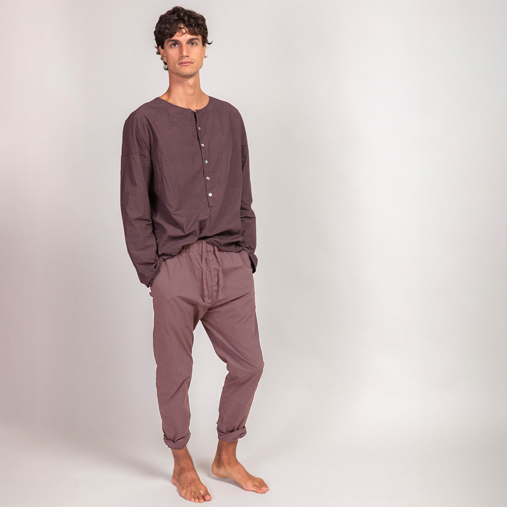 Album Di Famiglia Unisex Slim Pants TS Mauve Pink