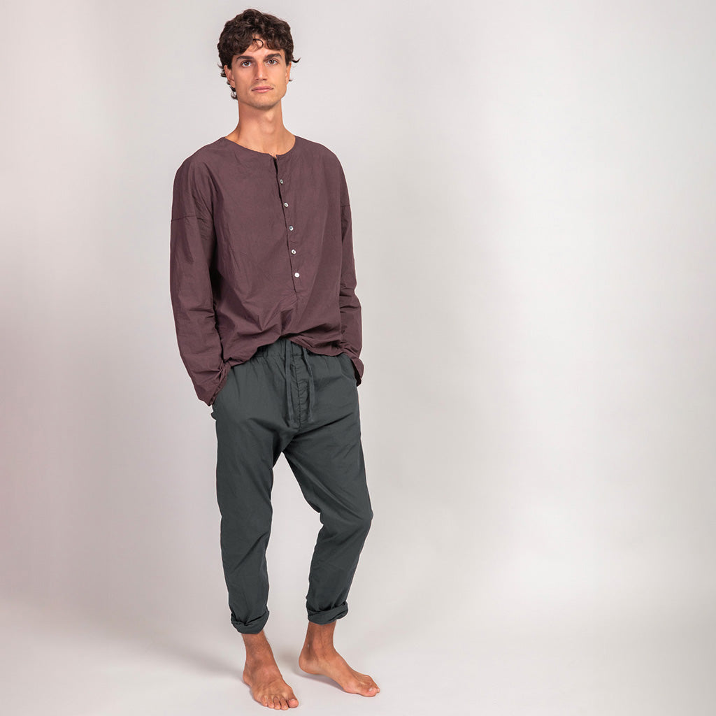 Album Di Famiglia Unisex Slim Pants TS Thyme Grey