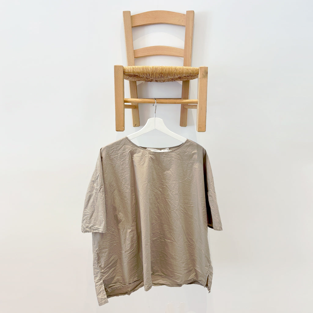 Album Di Famiglia Unisex Simple T-Shirt TC Stone Grey