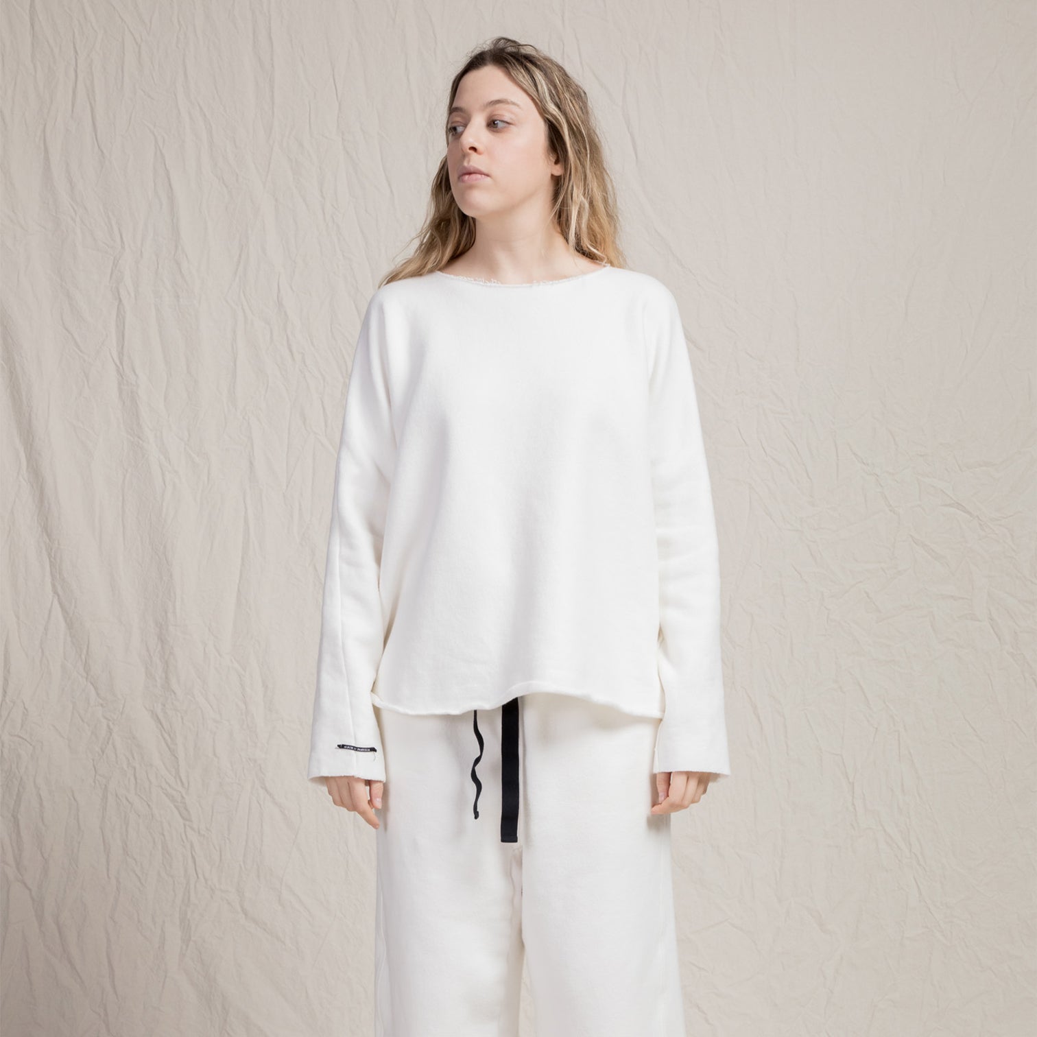 Album Di Famiglia Woman Soft Jumper Sweater Milk White