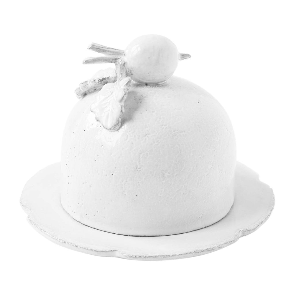 Astier De Villatte Small Radish Butter Dish