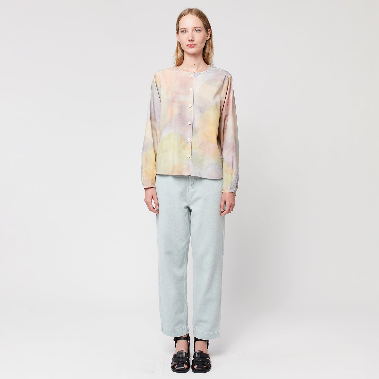 Bobo Choses Woman Blouse Multicolour Skylight Print