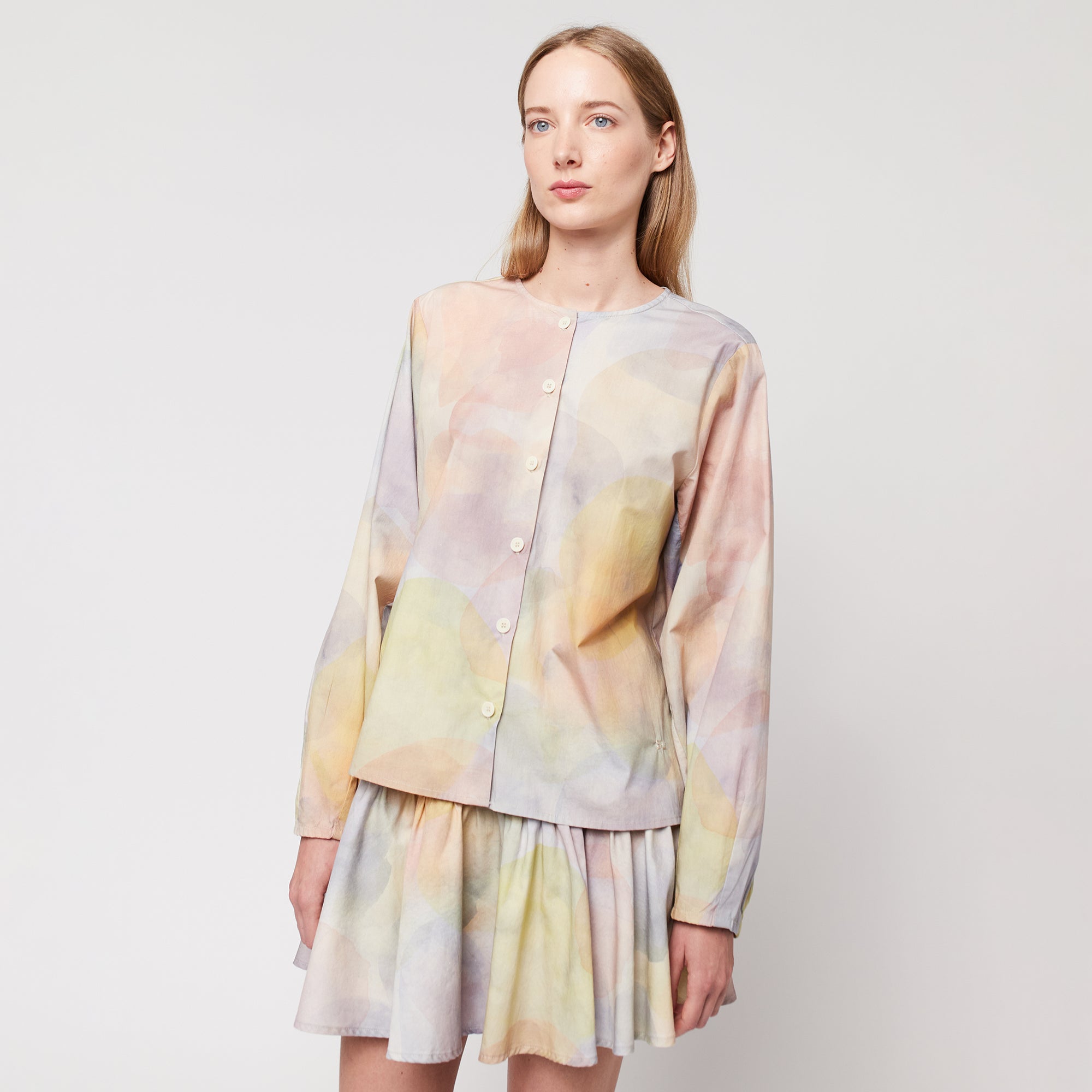 Bobo Choses Woman Blouse Multicolour Skylight Print