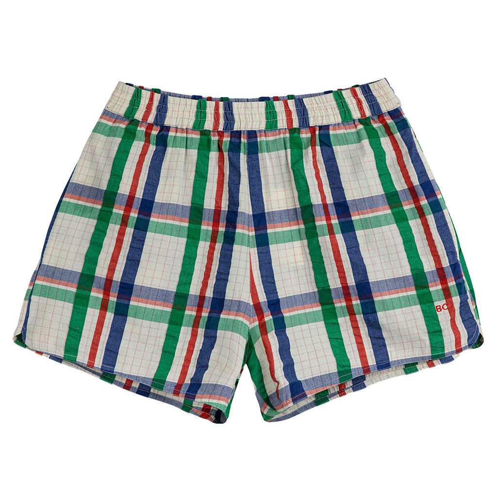 Bobo Choses Woman Madras Check Shorts Multicolour