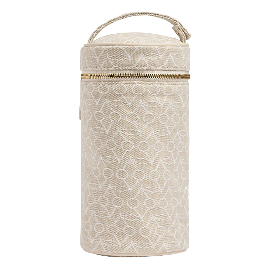 Bonpoint Dita Bottle Bag Beige Signature Cherry Pattern