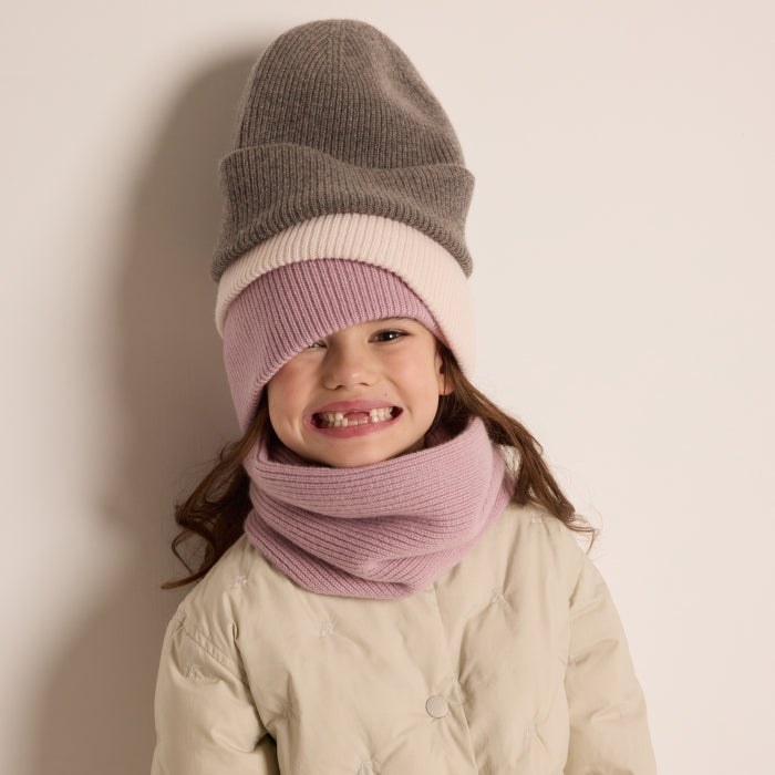 Bonpoint Child Benny Cashmere Hat Chestnut Brown