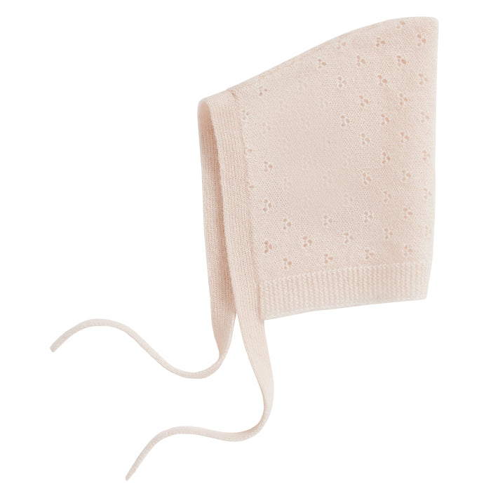 Bonpoint Baby Taneo Cashmere Hat Rose Pink