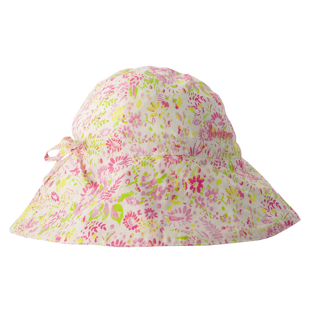 Bonton Baby Tsar Hat Pink Jolies Fleurs Print