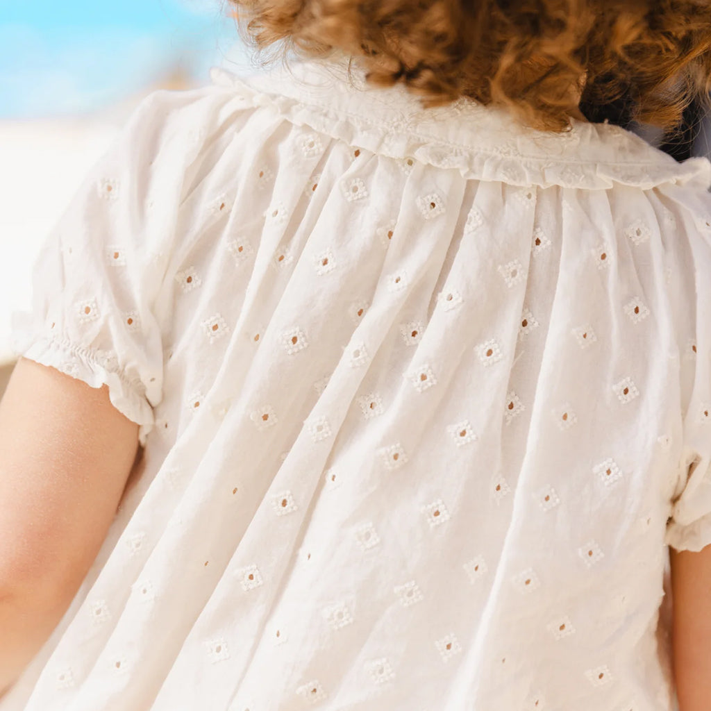Bonton Baby Aria Blouse Paloma White