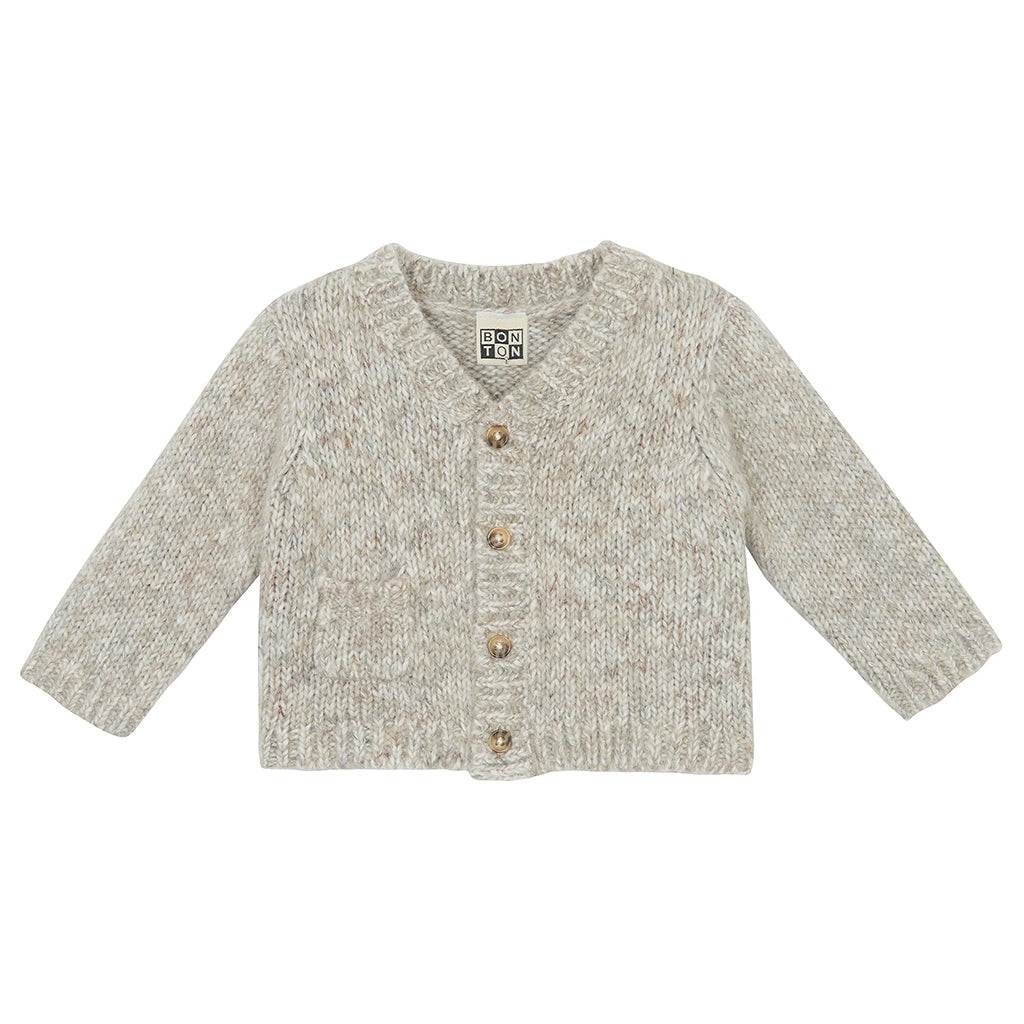 Bonton Baby Boy Cardigan China Beige