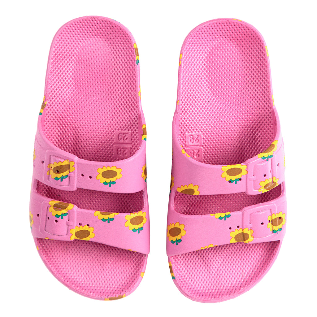 Bobo Choses X Freedom Moses Child Sunflower All Over Sandals Fuchsia Pink