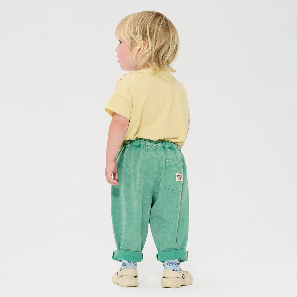 Bobo Choses Baby Pants Green