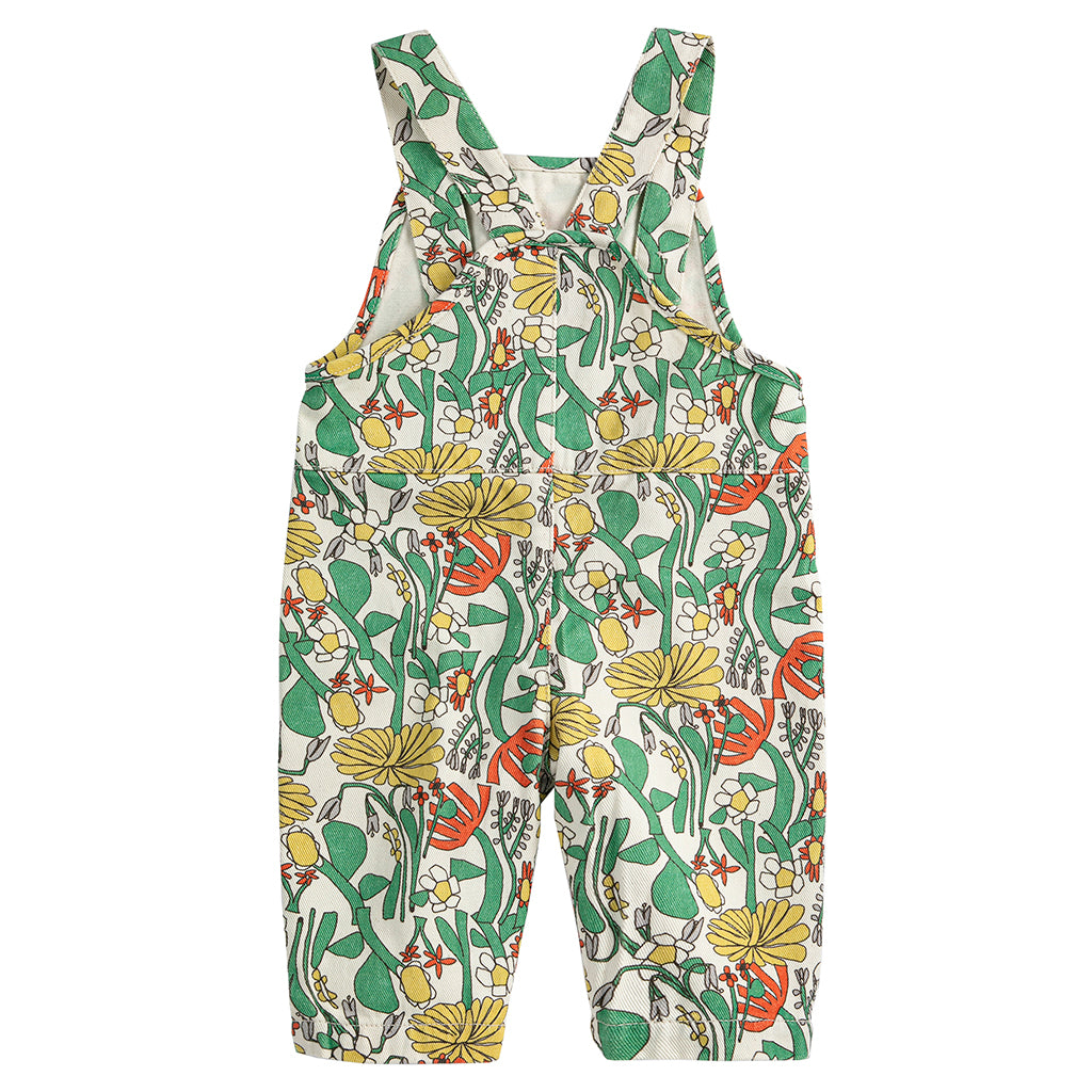 Bobo Choses Baby Overalls All Over Herbalist Print Multicolour