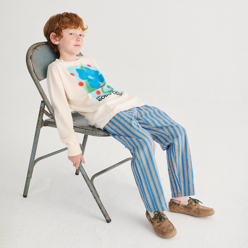 Bobo Choses Child T-shirt Summer Story Print White