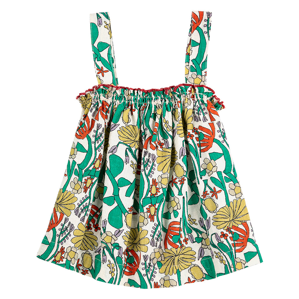 Bobo Choses Child Blouse All Over Herbalist Print Multicolour