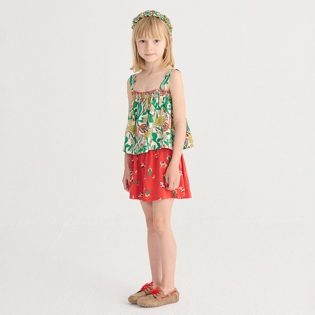 Bobo Choses Child Blouse All Over Herbalist Print Multicolour