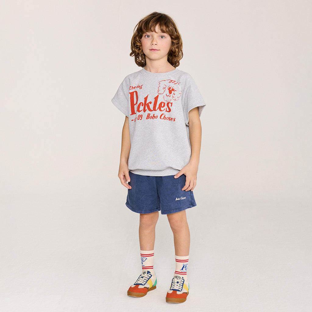 Bobo Choses Child Bermuda Shorts Navy Blue