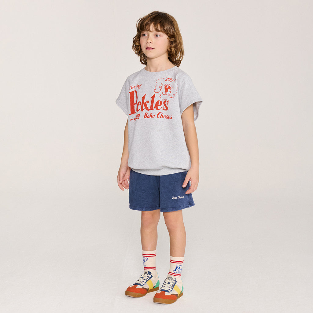 Bobo Choses Child Bermuda Shorts Navy Blue