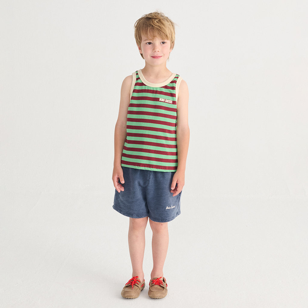 Bobo Choses Child Bermuda Shorts Navy Blue