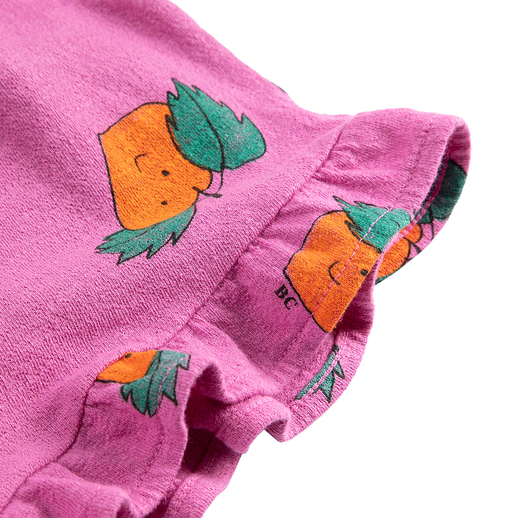 Bobo Choses Child Shorts All Over Tangerine Print Purple