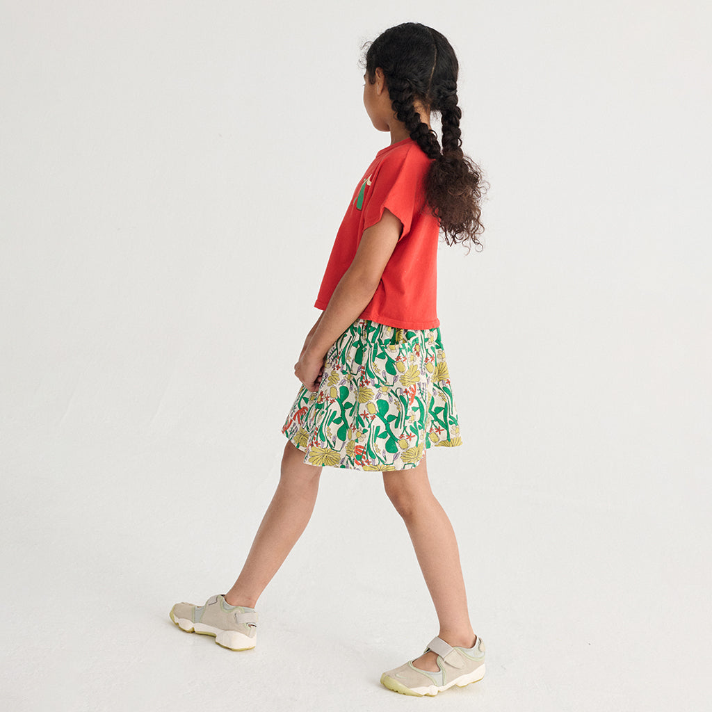 Bobo Choses Child Skirt All Over Herbalist Print Multicolour