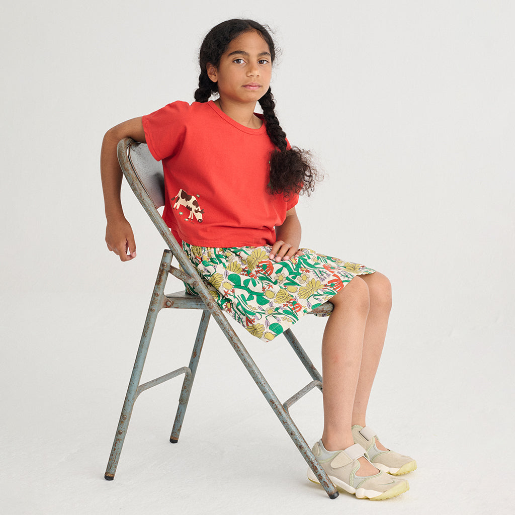 Bobo Choses Child Skirt All Over Herbalist Print Multicolour