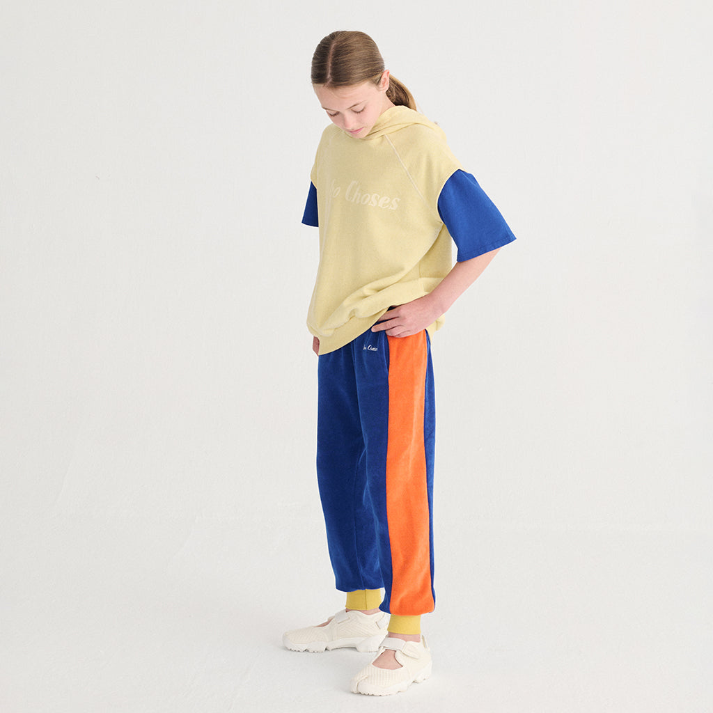 Bobo Choses Child Terry Cloth Sweatpants Midnight Blue