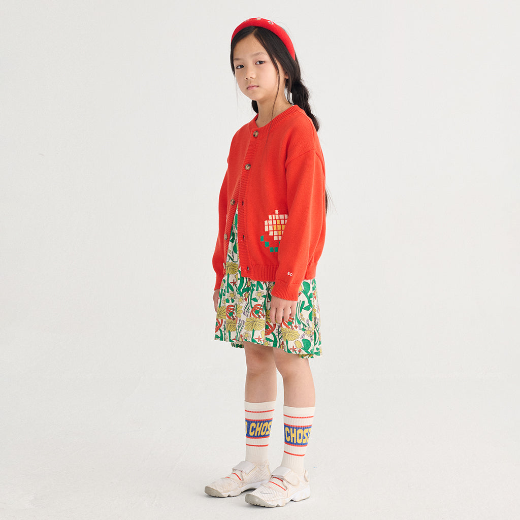 Bobo Choses Child Dress All Over Herbalist Print Multicolour