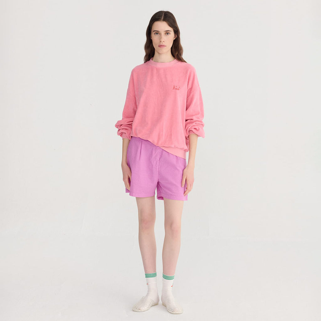 Bobo Choses Woman Terry Sweatshirt Pink