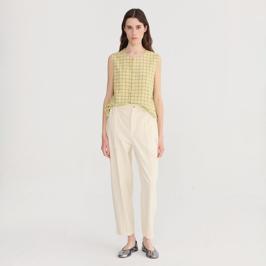 Bobo Choses Woman Cocoon Pants White