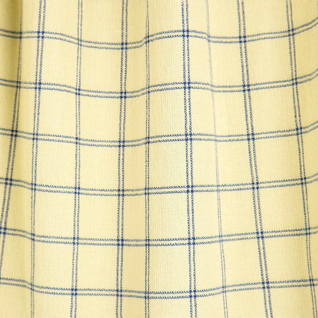 Bobo Choses Woman Dress Spicy Window Pane Print Yellow